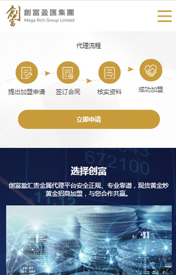 創(chuàng)富盈匯集團(tuán)有限公司網(wǎng)站案例圖片1