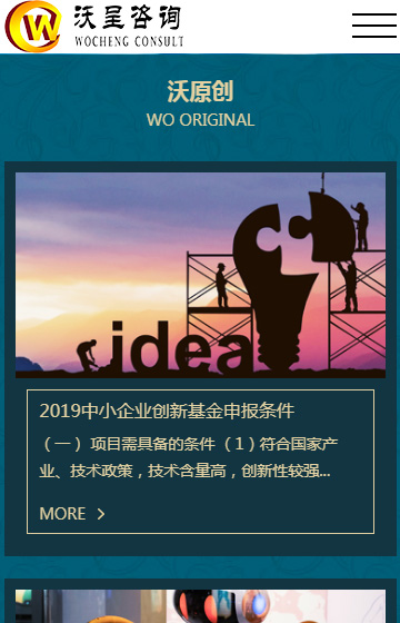 沃呈企業(yè)管理咨詢網(wǎng)站案例圖片2